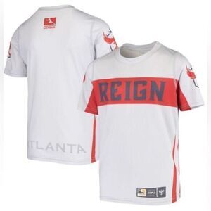 NWT Fanatics Unisex Atlanta Reign Jersey Overwatch ESports Red/White - Size XL